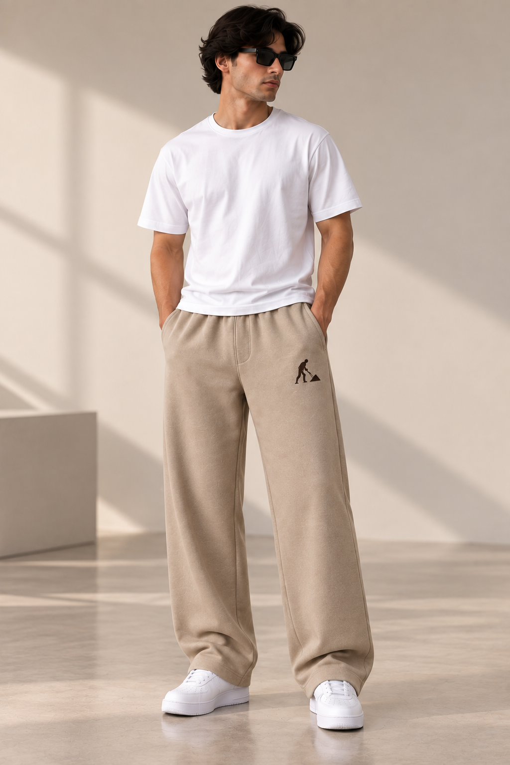 BEIGE Signature Sweatpant