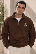 SPADE Signature Mock-Neck Quarter Zip