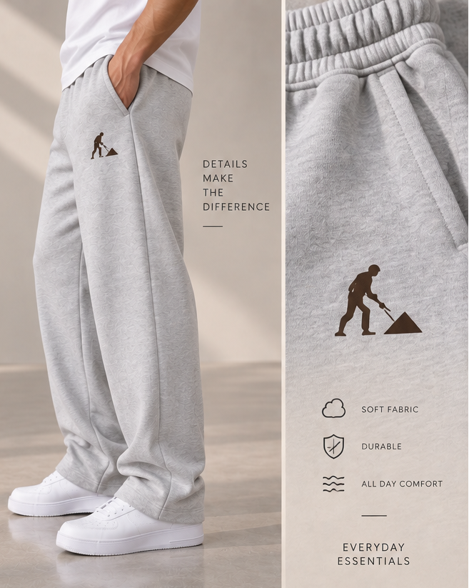 HEATHER GREY Signature Sweatpant