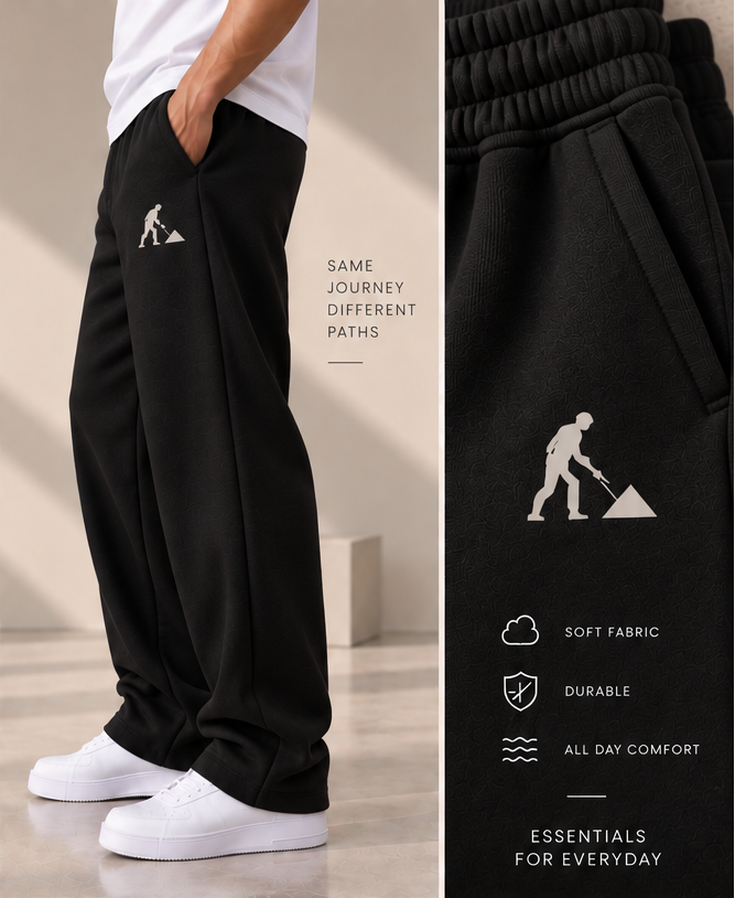 BLACK Signature Sweatpant